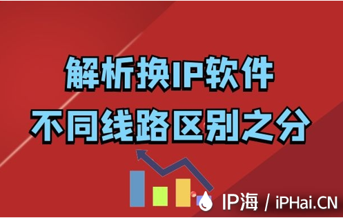 解析換IP軟件不同線路區別之分
